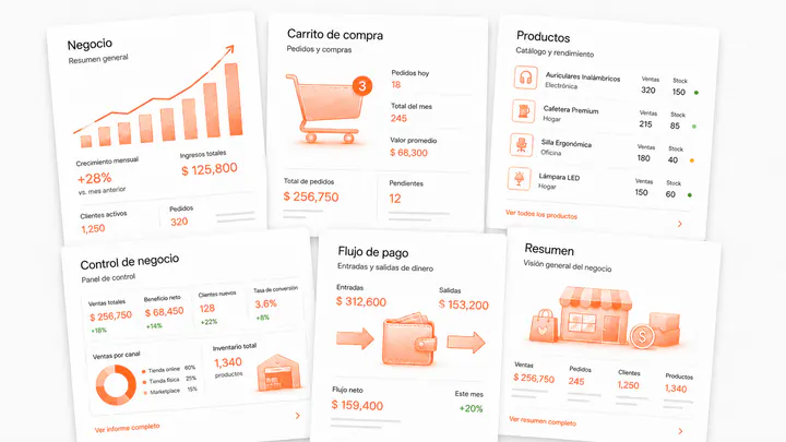 Ventas y pedidos