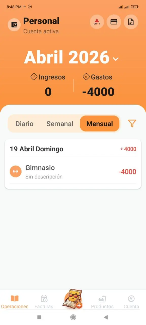 Resultado filtrado en operaciones