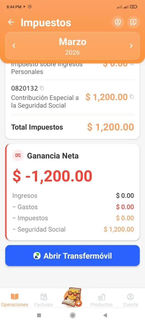 Codigos y montos para copiar